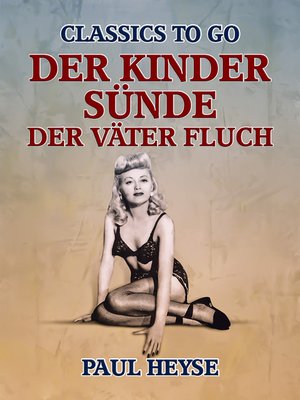 cover image of Der Kinder Sünde, der Väter Fluch